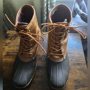 Mens LL bean insulated boots